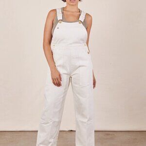 Big Bud Press Original Overalls in Vintage White, Size XL